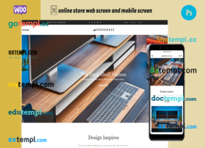modern desks completely ready online store WooCommerce hosted and products uploaded 30