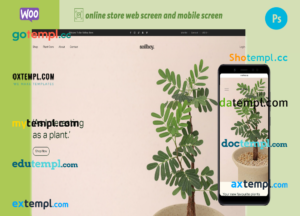 plant essentials completely ready online store WooCommerce hosted and products uploaded 30